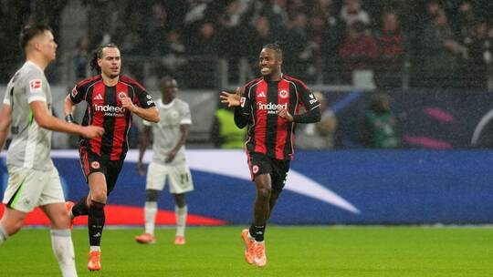 Michy Batshuayi von Eintracht Frankfurt Michy Batshuayi von Eintracht Frankfurt