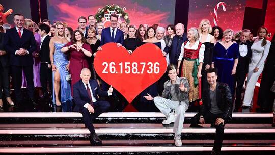 Spenden-Gala "Ein Herz für Kinder" im ZDF