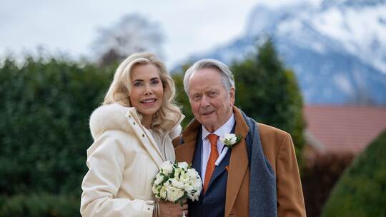 Wolfgang Porsche und Gabriela zu Leiningen haben geheiratet Wolfgang Porsche und Gabriela zu Leiningen haben geheiratet