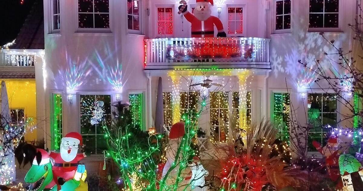 Christmas house in Bauschlott attracts attention again