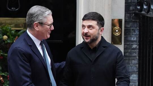 Ukraine-Krieg - Beratungen mit europäischen Partnern in London