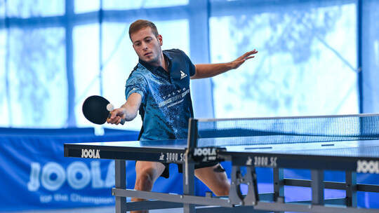 Miguel Chamorro führte die TTG Kleinstaeinbach/Singen zum Heimsieg gegen den TB Untertürkheim. Peter Hennrich