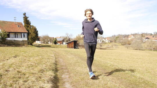 Stefan Grieb ein paar Tage vor dem Marathon. Foto: Krivec