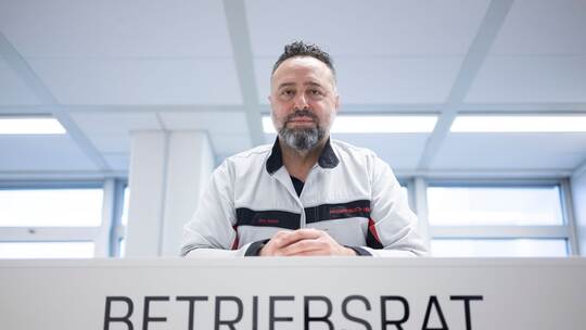 Ibrahim Aslan, Gesamtbetriebsratsvorsitzender der Porsche AG