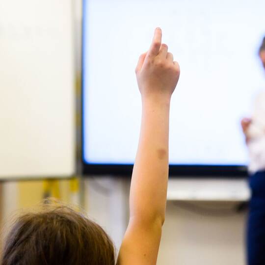 Unterricht in einer Grundschule