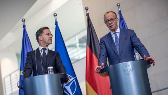 Kanzler Merz trifft Nato-Generalsekretär Rutte