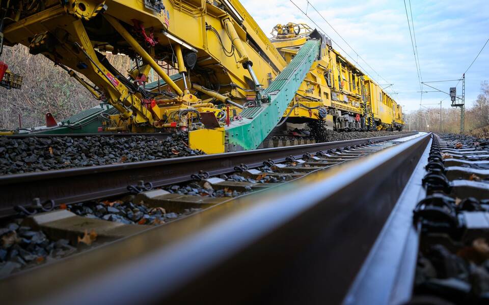 Bauarbeiten an der Anhalter Bahn Bauarbeiten an der Anhalter Bahn