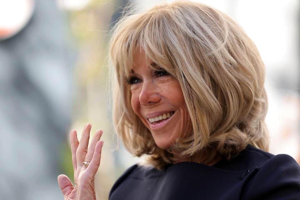 Brigitte Macron. Brigitte Macron.