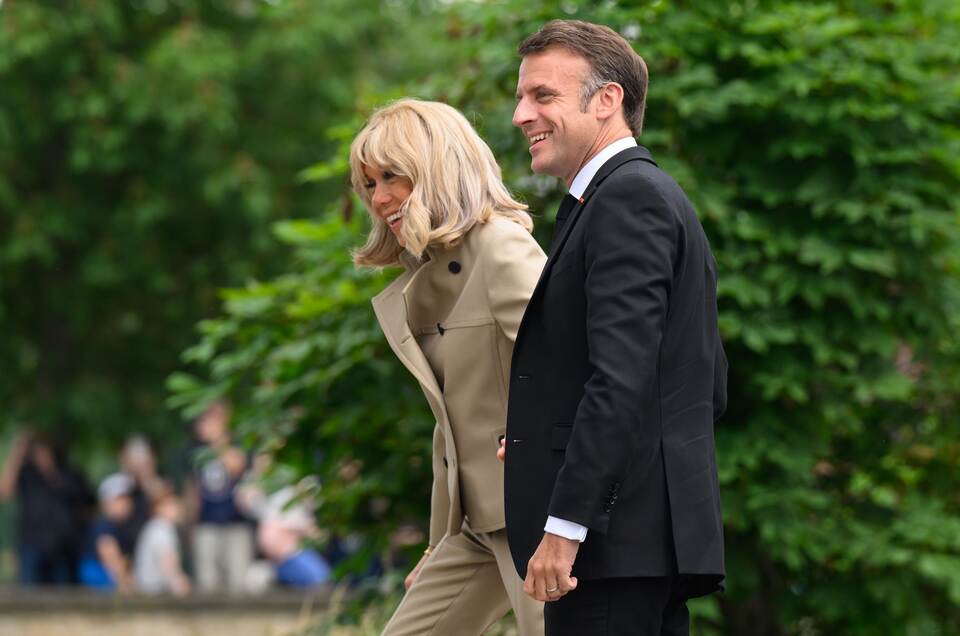 Emmanuel und Brigitte Macron Emmanuel und Brigitte Macron