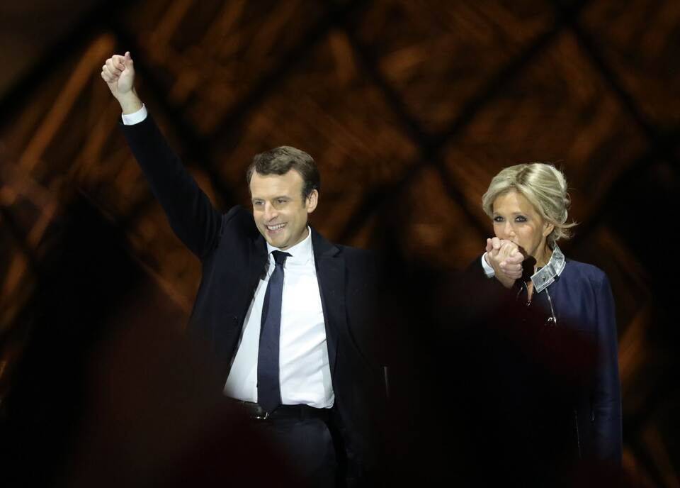 Emmanuel und Brigitte Macron Emmanuel und Brigitte Macron