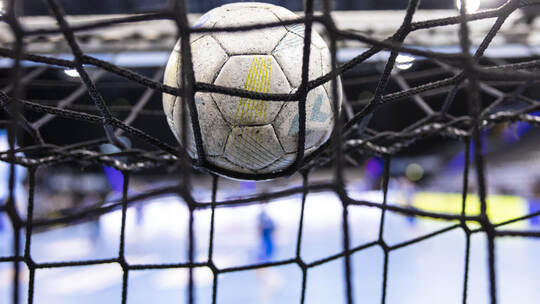 Im Netz zappeln statt oben draufliegen soll der Ball in den Handballspielen am Wochenende. Foto: dpa-Archiv SV Union Halle-Neustadt