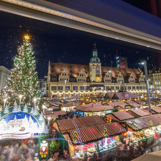 Leipziger Weihnachtsmarkt öffnet