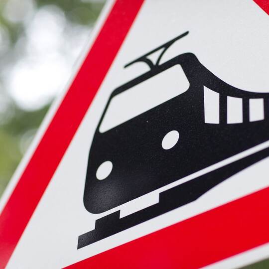 Unfall am Bahnübergang