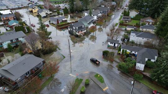 Überschwemmungen im US-Staat Washington Überschwemmungen im US-Staat Washington