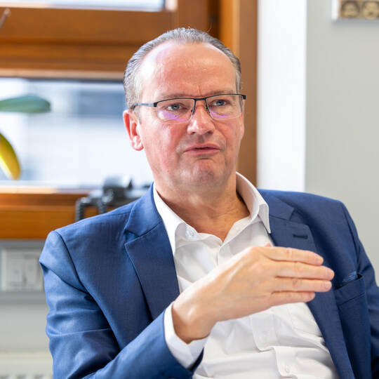 Redaktionsbesuch Gunter Krichbaum