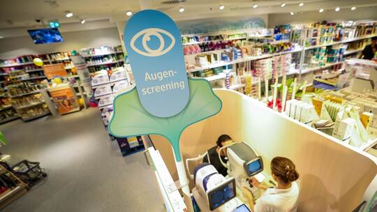 Drogeriemarktkette dm bietet Gesundheitsdienstleistungen an Drogeriemarktkette dm bietet Gesundheitsdienstleistungen an