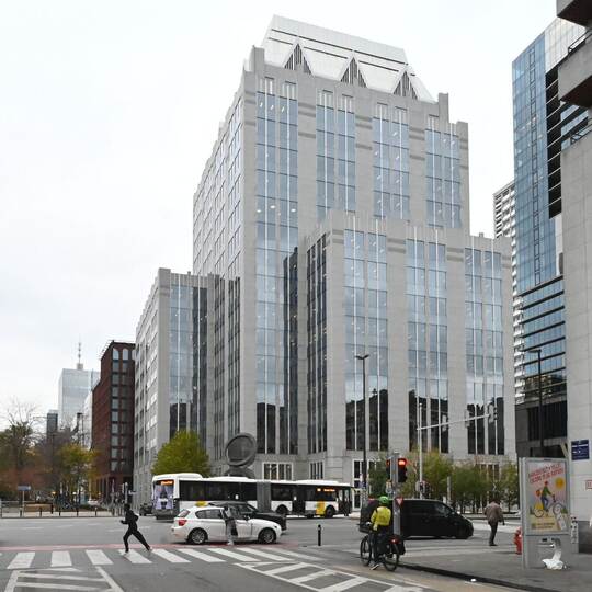 Hauptsitz von Euroclear in Brüssel