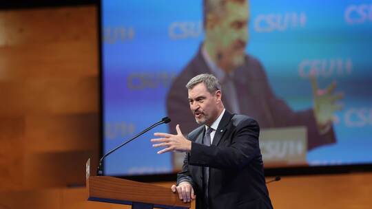 Parteitag der CSU Parteitag der CSU