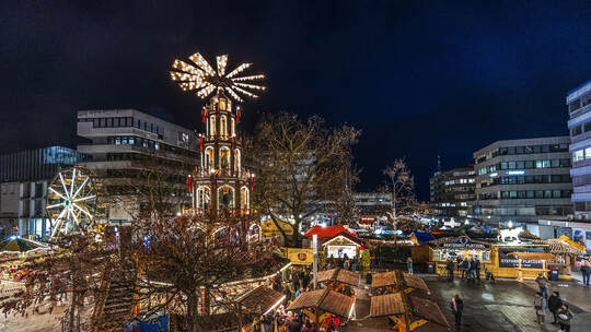 Weihnachtsmarkt Abendstimmung