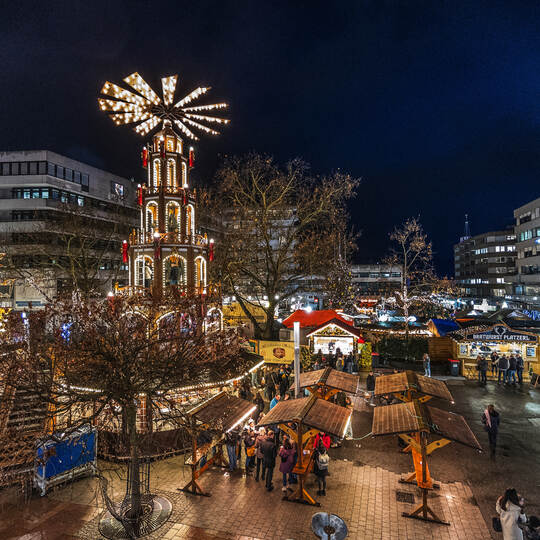 Weihnachtsmarkt Abendstimmung