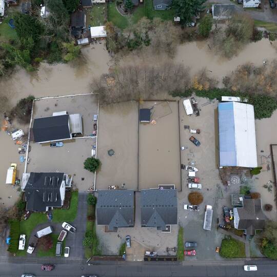 Überschwemmungen im US-Staat Washington