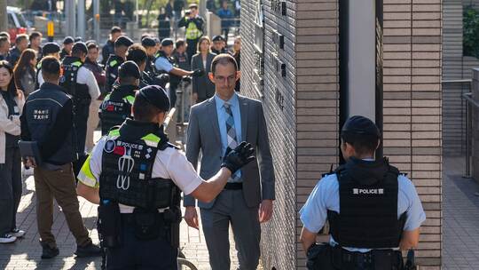 Urteilsverkündung gegen Hongkonger Verleger Jimmy Lai Urteilsverkündung gegen Hongkonger Verleger Jimmy Lai