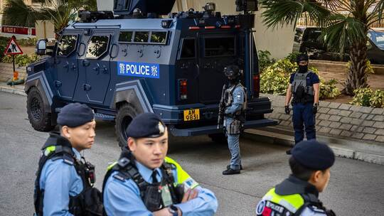 Urteilsverkündung gegen Hongkonger Verleger Jimmy Lai Urteilsverkündung gegen Hongkonger Verleger Jimmy Lai