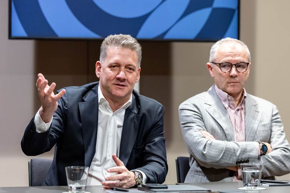 Gernot Döllner und Stefano Domenicali Gernot Döllner und Stefano Domenicali
