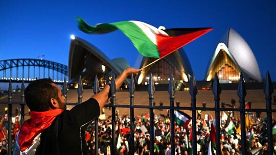 Demonstrationen in Australien