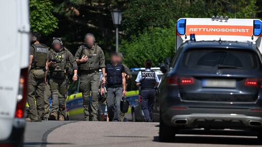 Größerer Polizeieinsatz in Rosengarten