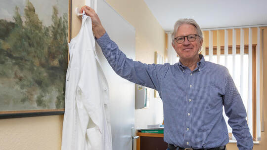 Arzt Klaus Bischoff Abschied