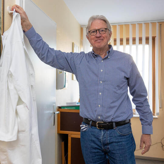 Arzt Klaus Bischoff Abschied