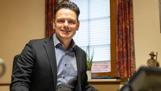 Lukas Klingenberg Bügermeister Unterreichenbach