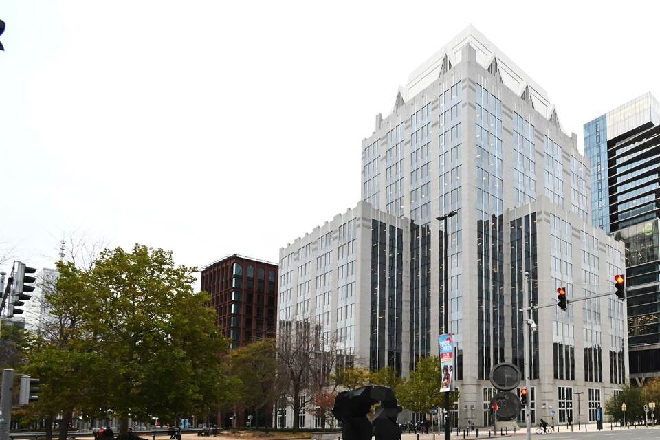 Hauptsitz von Euroclear in Brüssel Hauptsitz von Euroclear in Brüssel