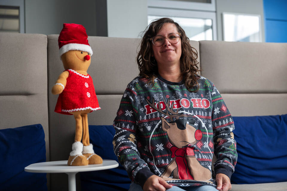 Hässliche Weihnachtssweater Bärbel