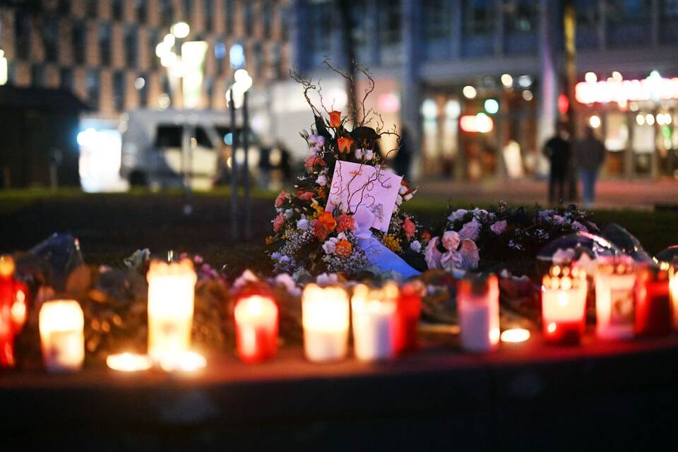 Nach der Attacke mit einem Auto mit zwei Toten in Mannheim Nach der Attacke mit einem Auto mit zwei Toten in Mannheim