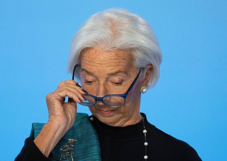 EZB-Ratssitzung - Christine Lagarde EZB-Ratssitzung - Christine Lagarde