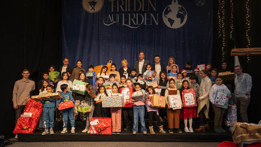Geschenkübergabe Sparkasse Familienzentrum Stadtmission