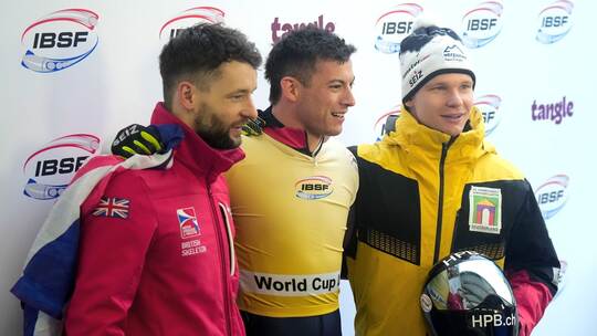 Skeleton: Weltcup in Sigulda