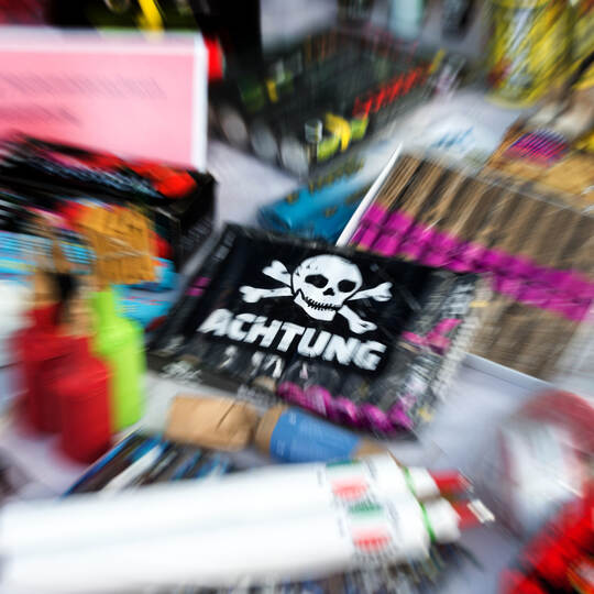 Demonstration "Silvesterfeuerwerk und illegale Pyrotechnik"