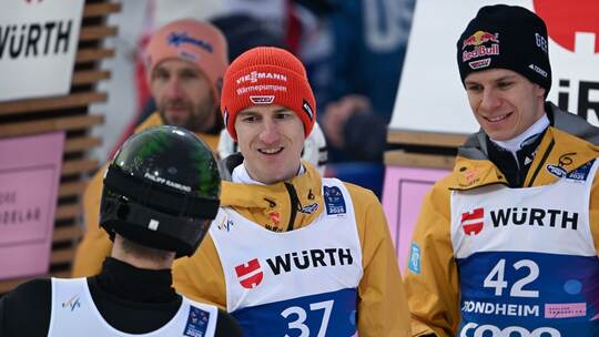 Karl Geiger und Andreas Wellinger