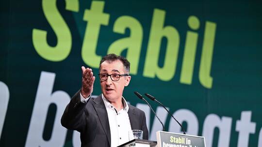 Grünen-Spitzenkandidat Cem Özdemir Grünen-Spitzenkandidat Cem Özdemir