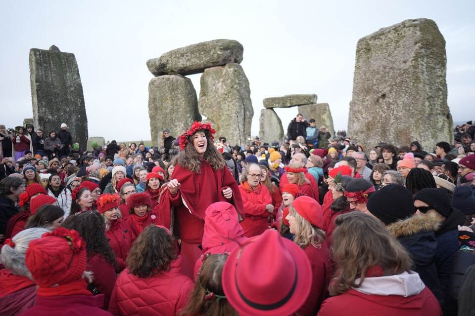 Wintersonnenwende in Großbritannien
