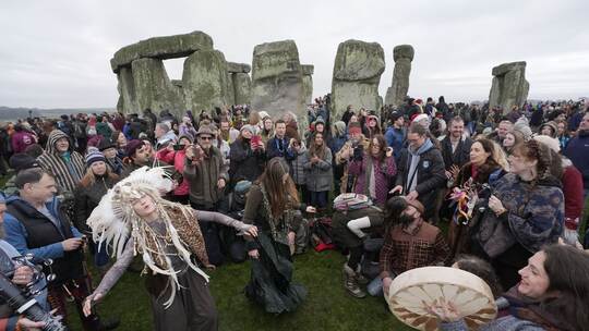 Wintersonnenwende in Großbritannien