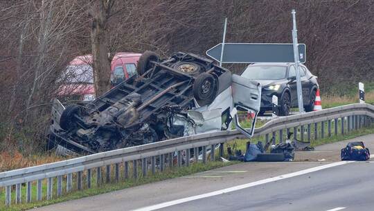 Schwerer Unfall auf der A44