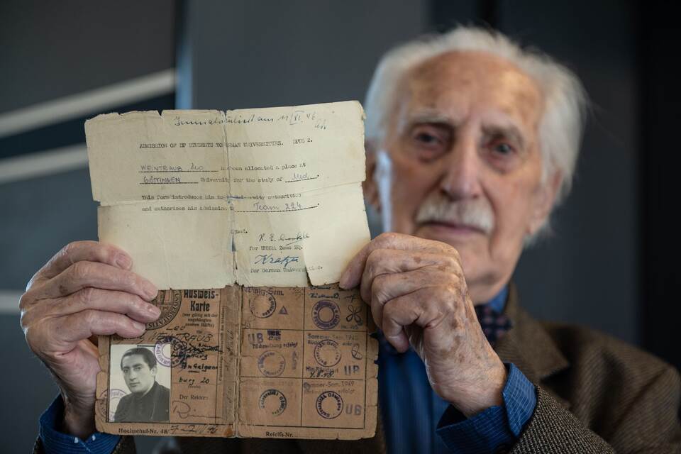 Holocaust-Überlebender Leon Weintraub