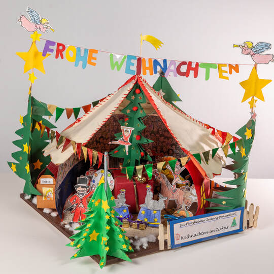 Theresa Heiß (9), Elias Farr (10), Annemarie (11)