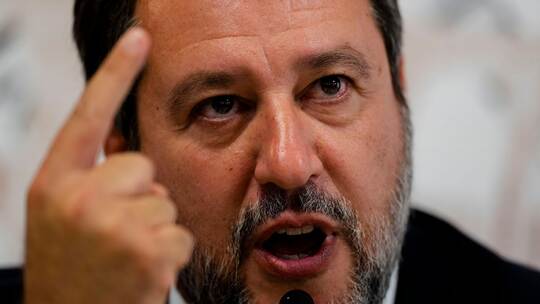 Italiens stellvertretender Ministerpräsident Matteo Salvini