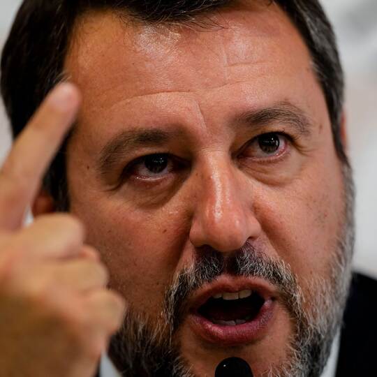Italiens stellvertretender Ministerpräsident Matteo Salvini