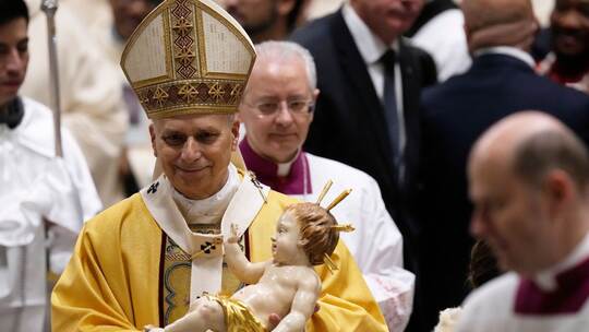 Erste Weihnachtsmette mit Papst Leo XIV.